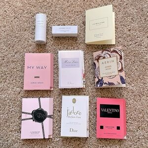 Bundle of 9 Prestige Samples